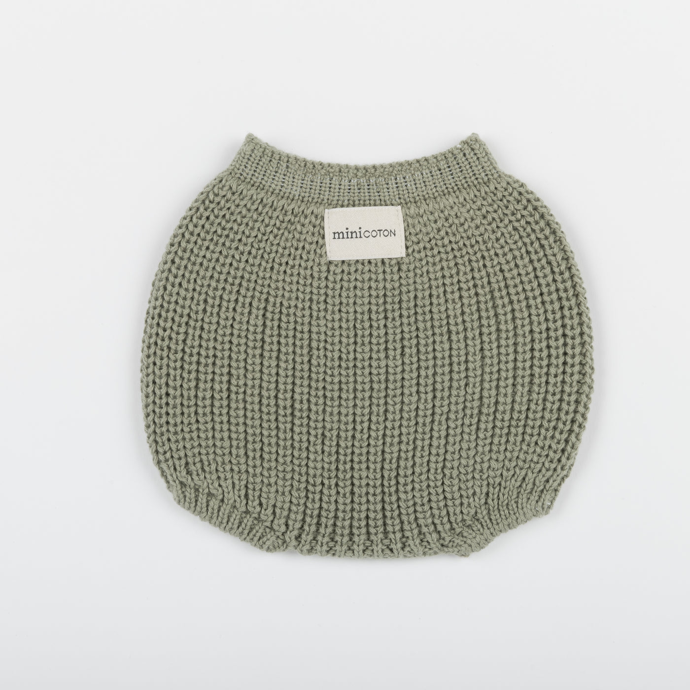 Culote Knit Musgo - Minicoton