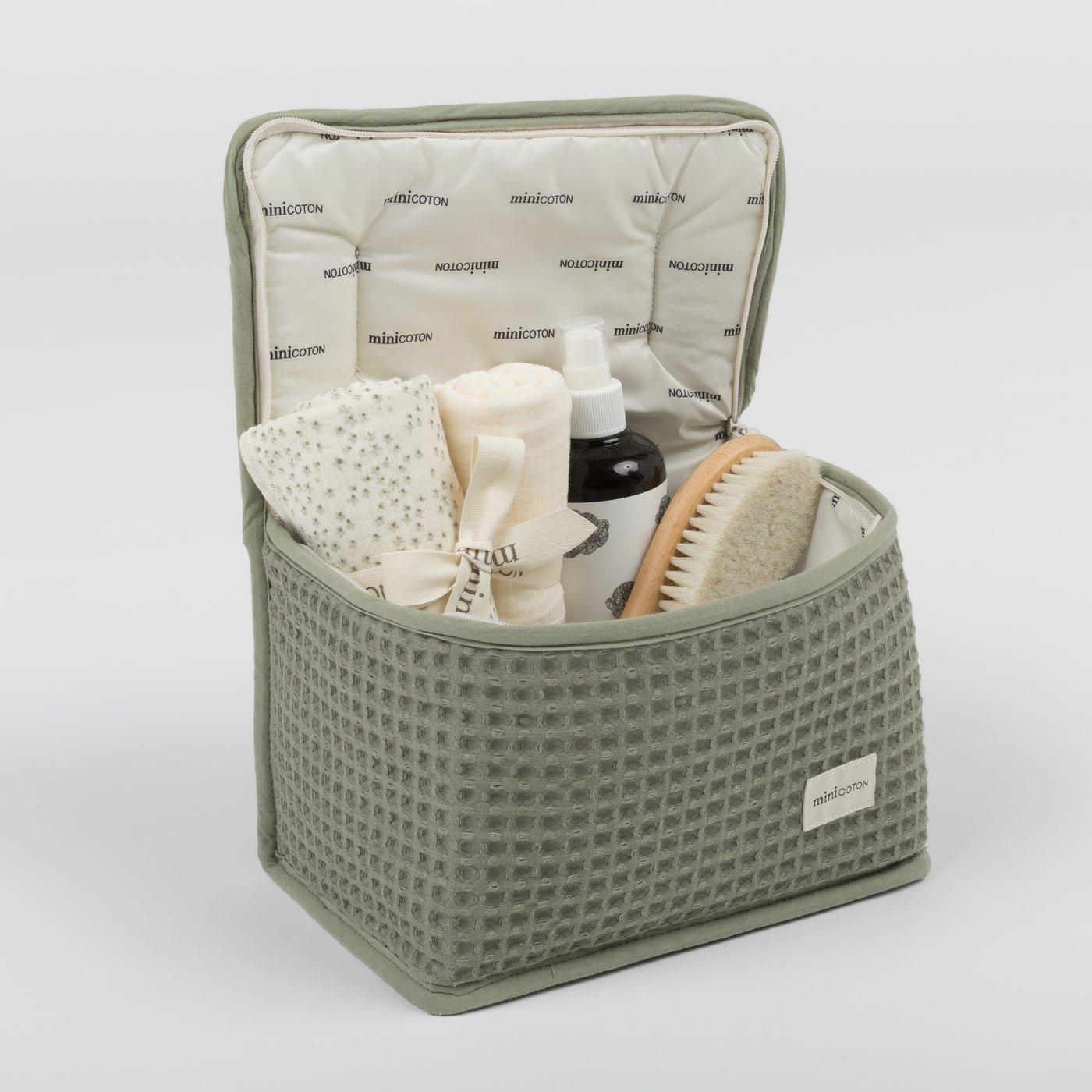Neceser Handle Big Lula Green - Minicoton