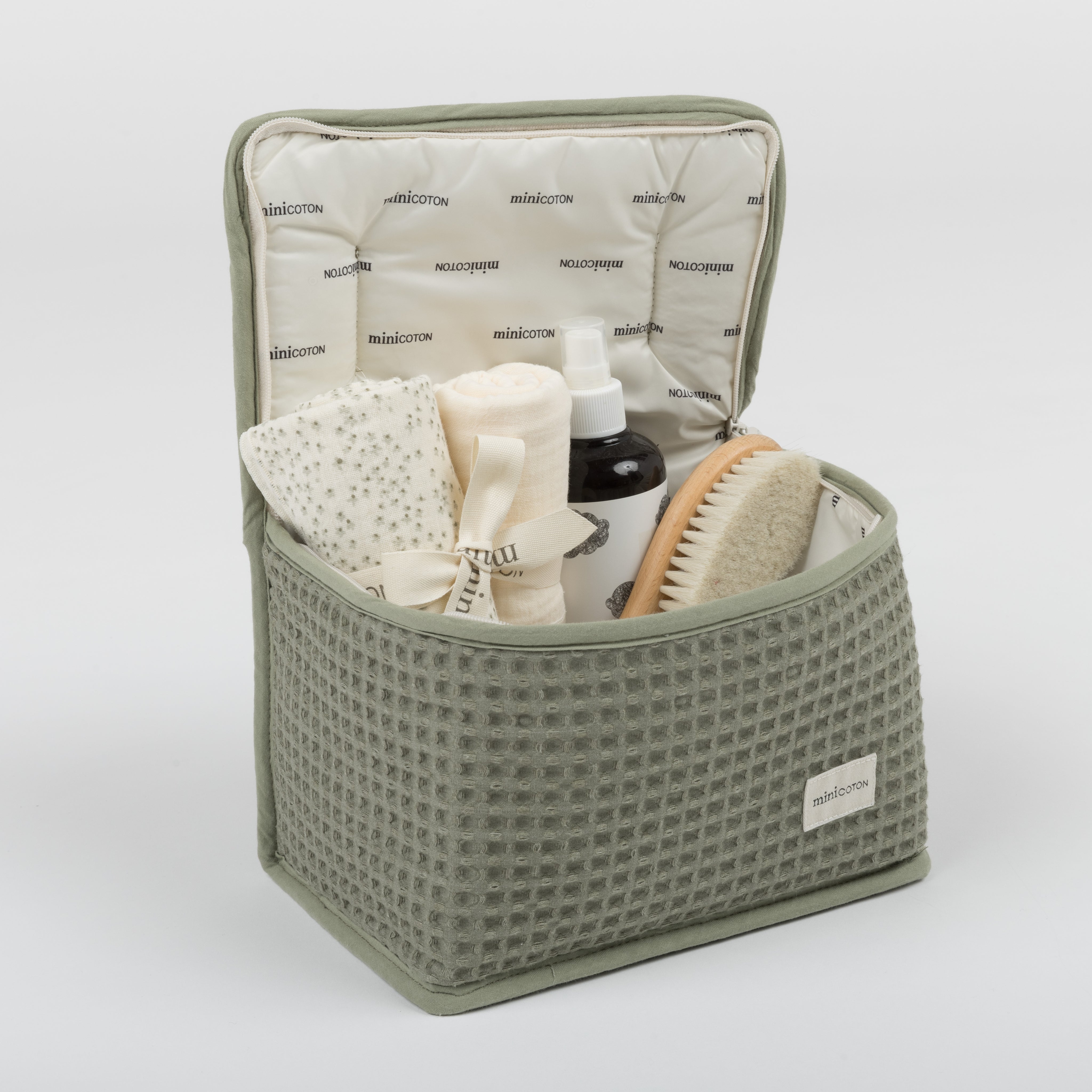 Neceser Handle Big Lula Green - Minicoton
