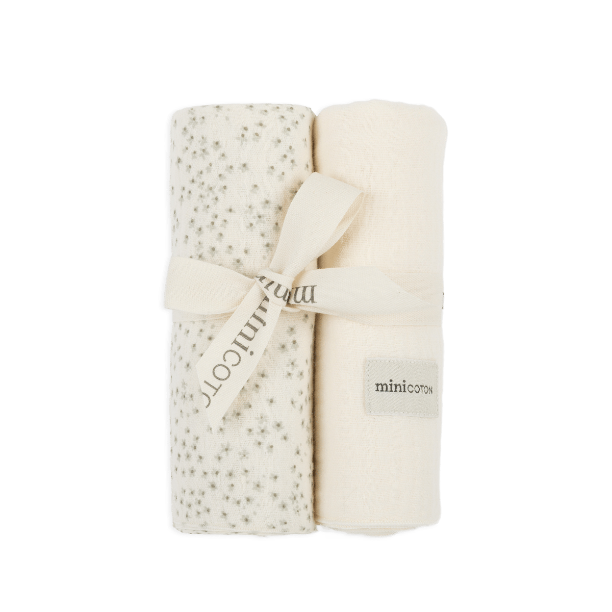 Pack Muselinas Flor Greenhouse + Crudo - Minicoton