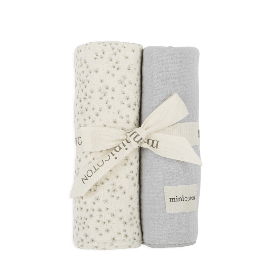 Pack Muselinas Flor Greenhouse + Nube - Minicoton