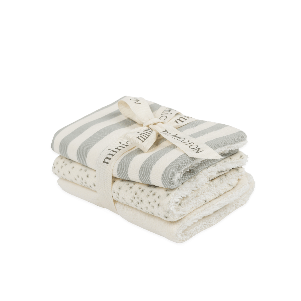 Pack Protectores Flor Greenhouse/Rayas Mist - Minicoton