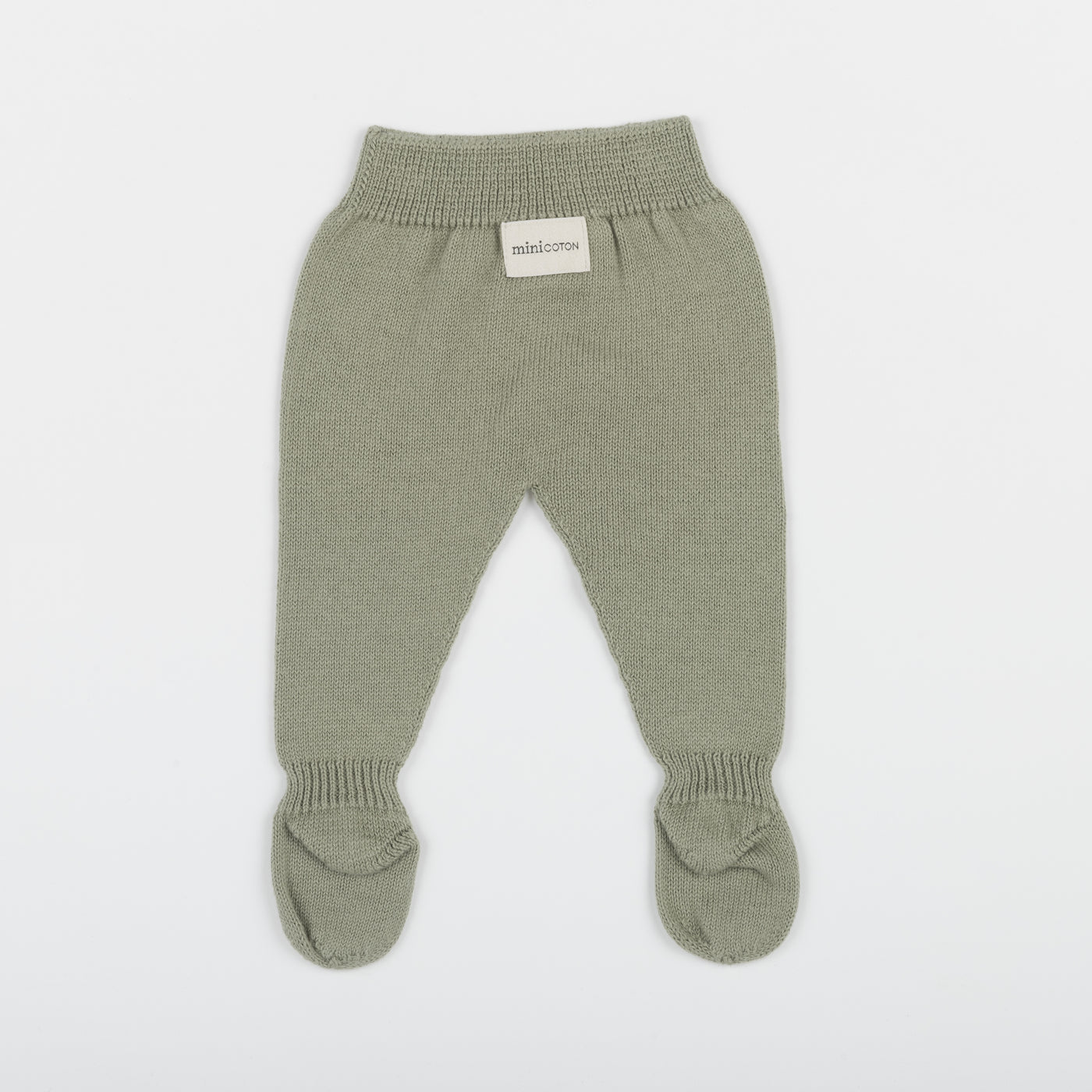 Polaina Knit Musgo - Minicoton