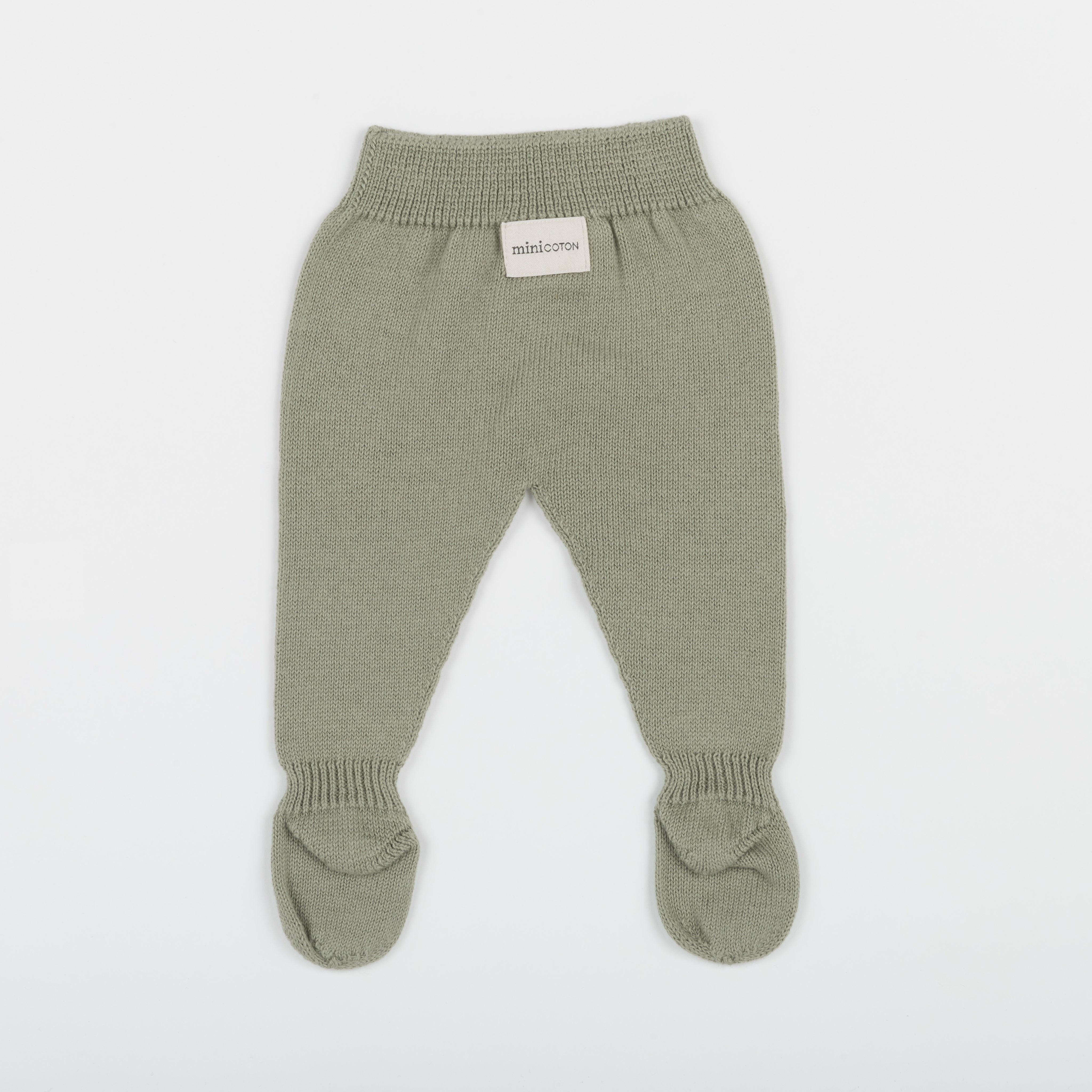 Polaina Knit Musgo - Minicoton
