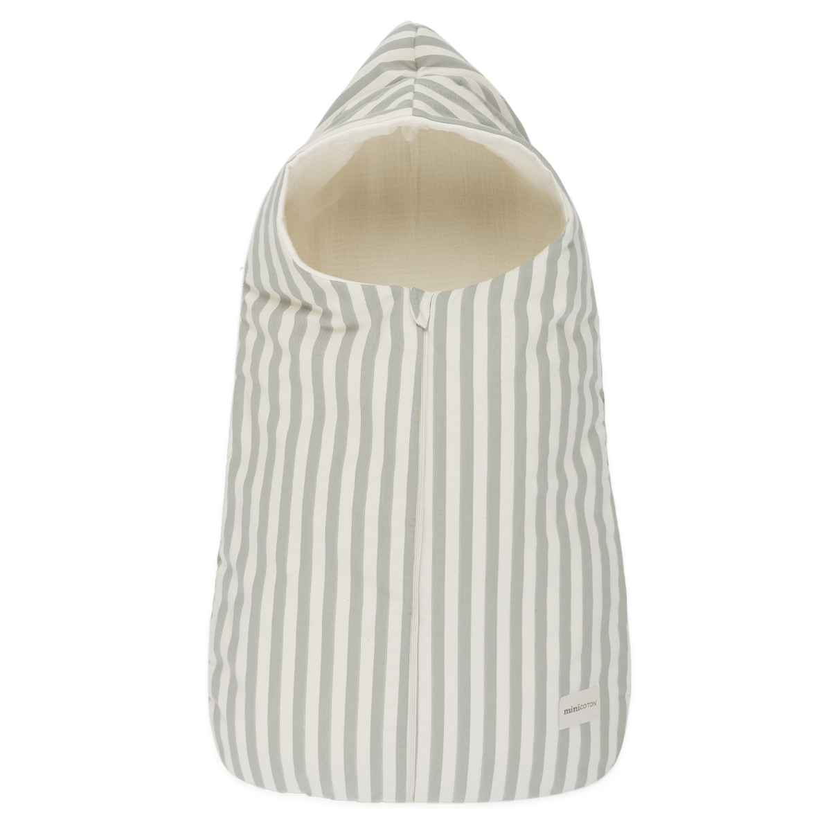 Saco Oval Rayas Mist - invierno - Minicoton
