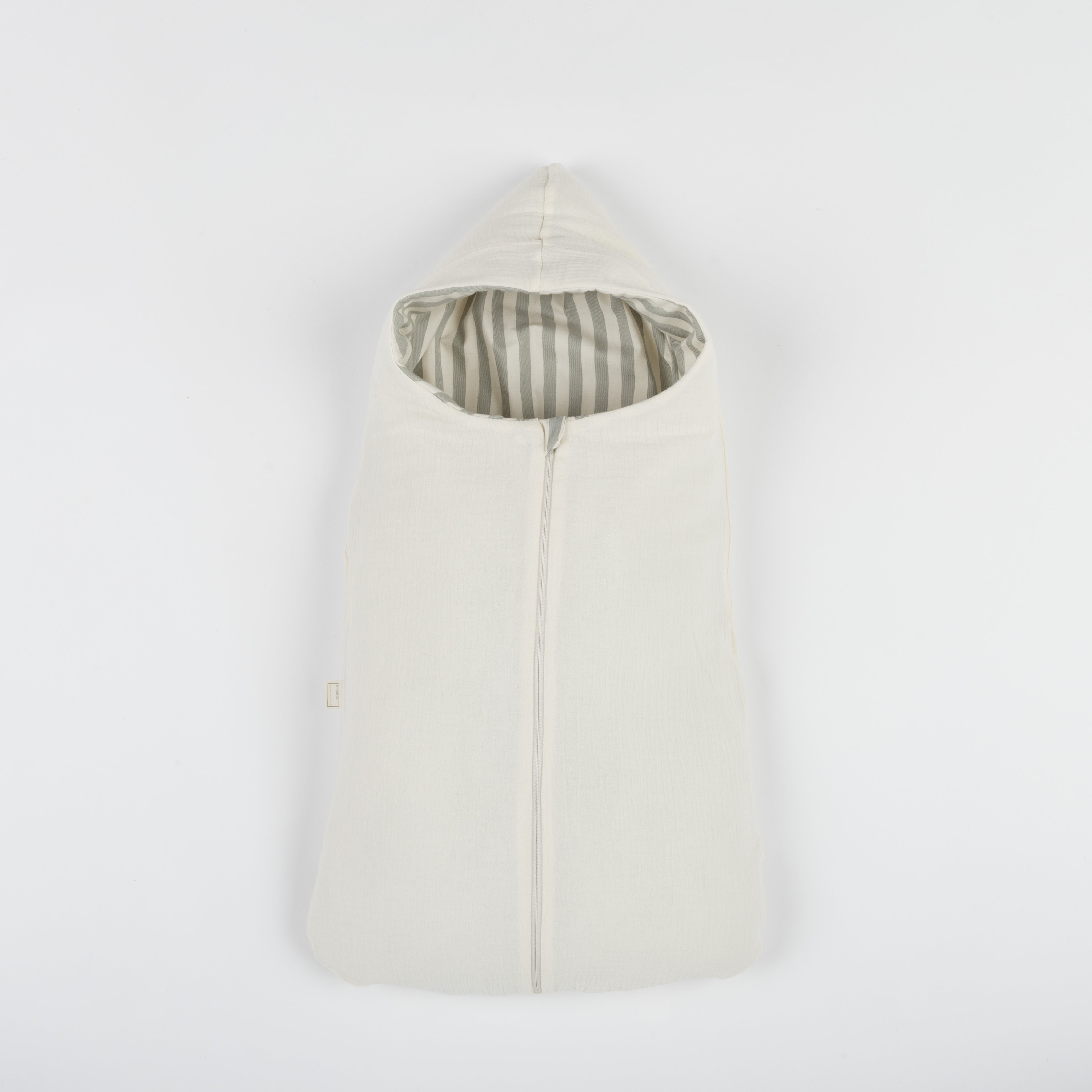 Saco Oval Rayas Mist - invierno - Minicoton