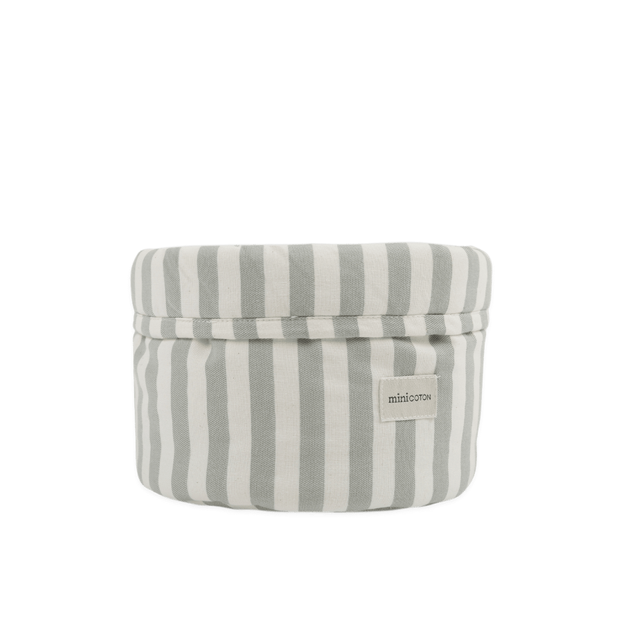 Organizador Cambiador Mini Rayas Mist - Minicoton