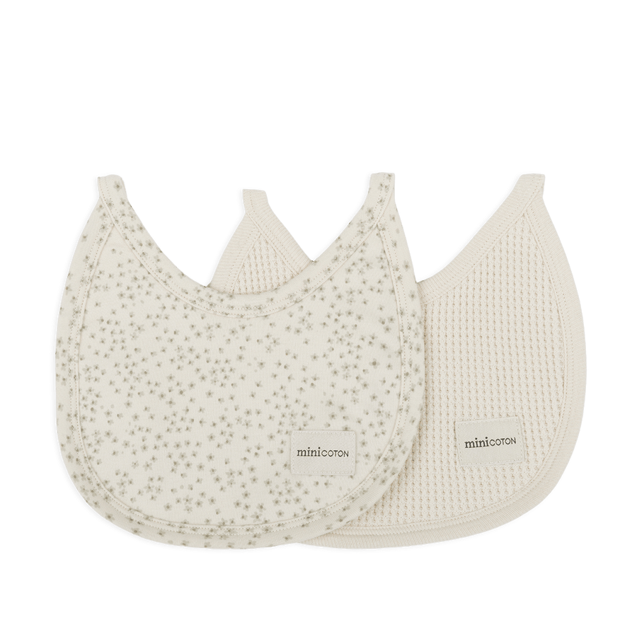 Pack Baberos Flor Greenhouse - Minicoton