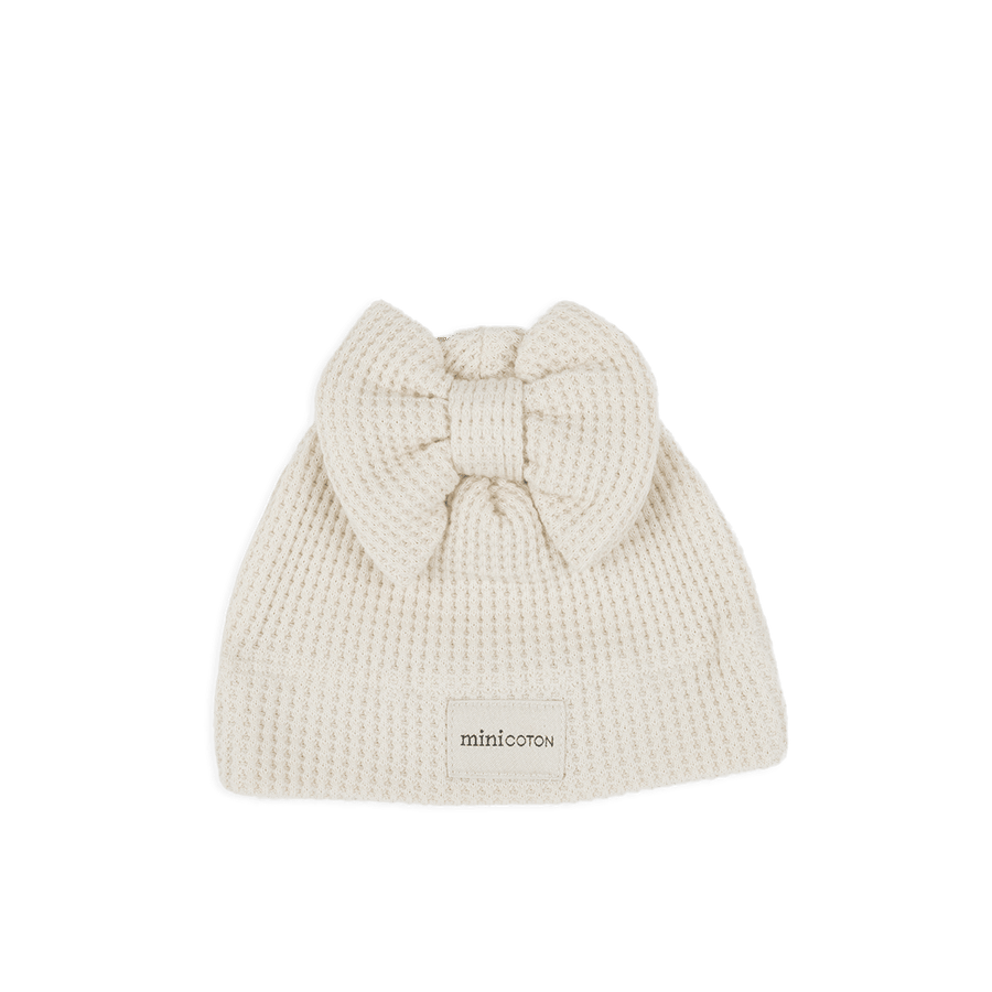 Gorro Lazo Lula Crudo - Minicoton