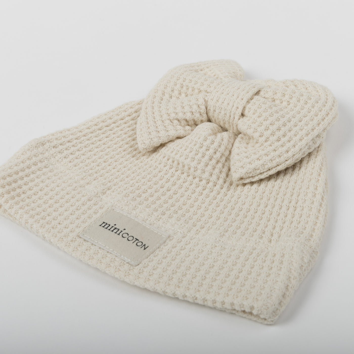 Gorro Lazo Lula Crudo - Minicoton