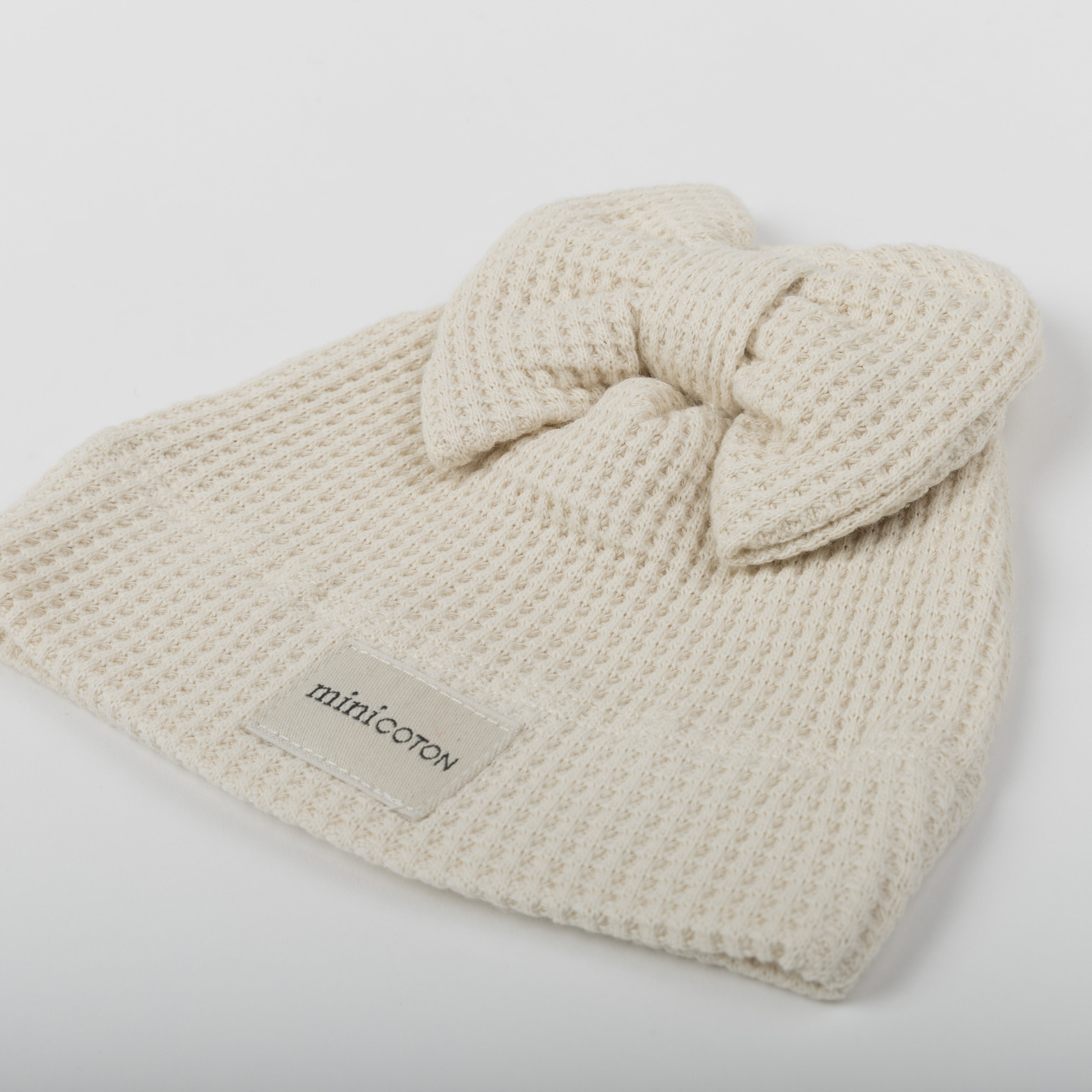 Gorro Lazo Lula Crudo - Minicoton