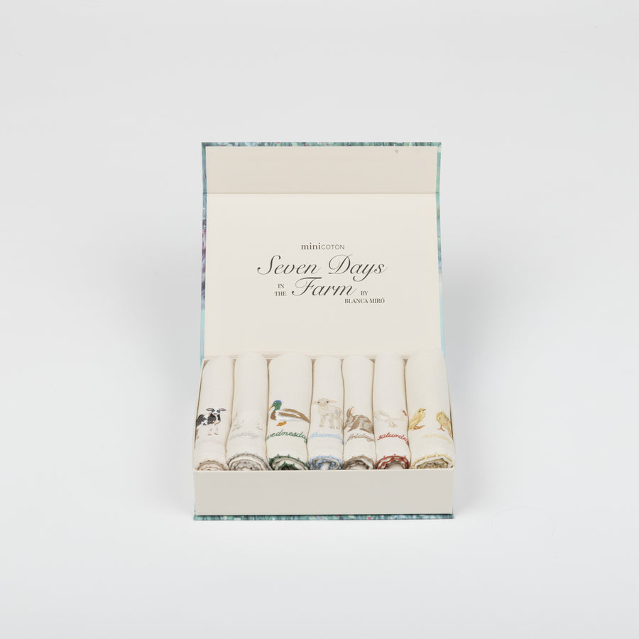 Gift Box - 7 days x Blanca Miró - Minicoton