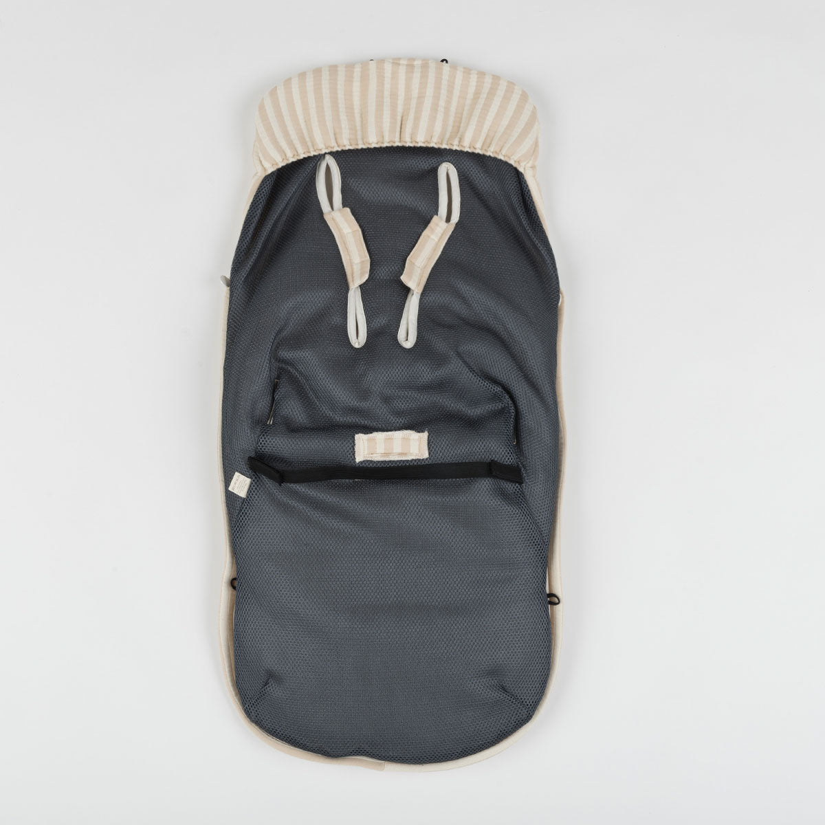 SACO SILLA Rayas Nude - Minicoton