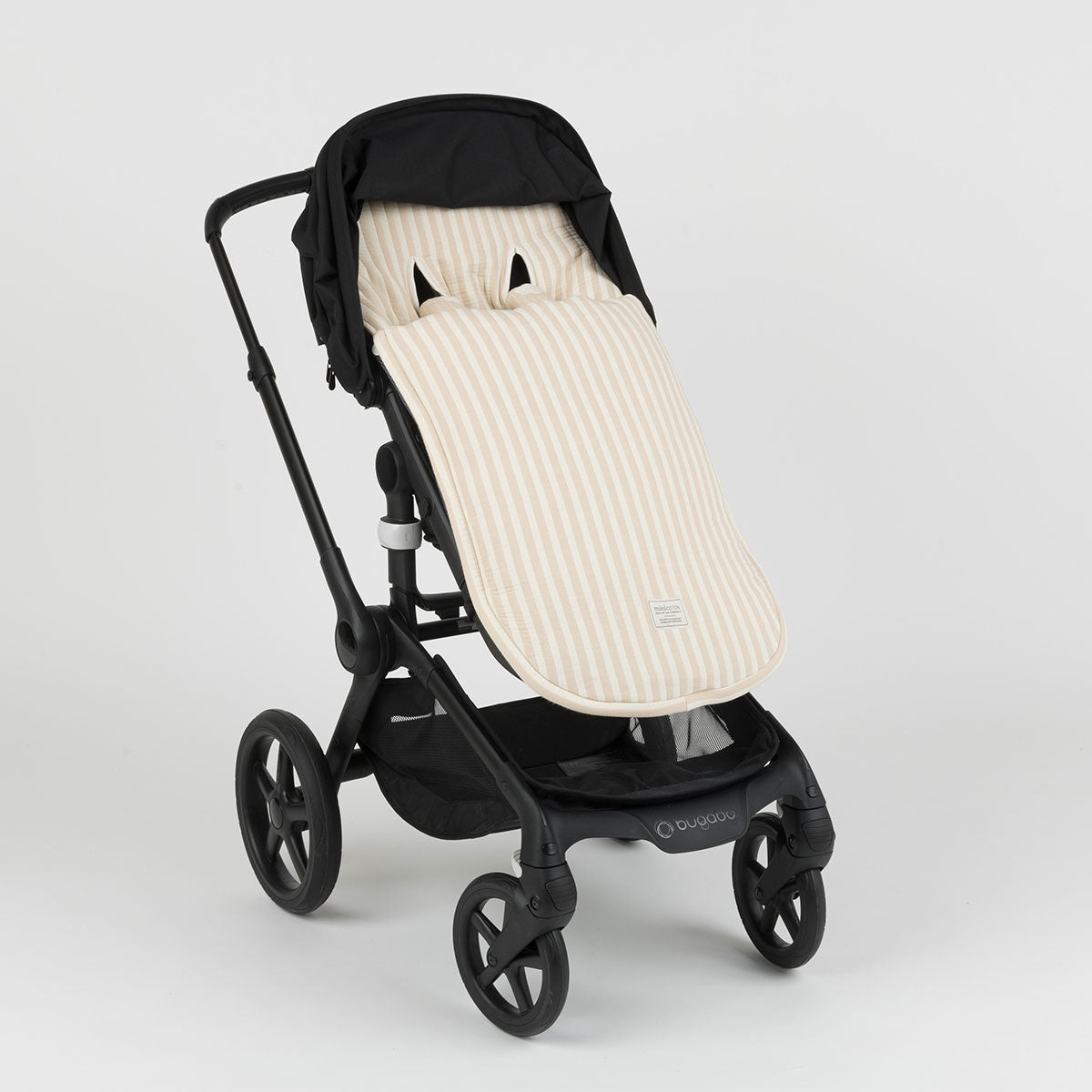 STROLLER BAG Rayas Nude · Minicoton