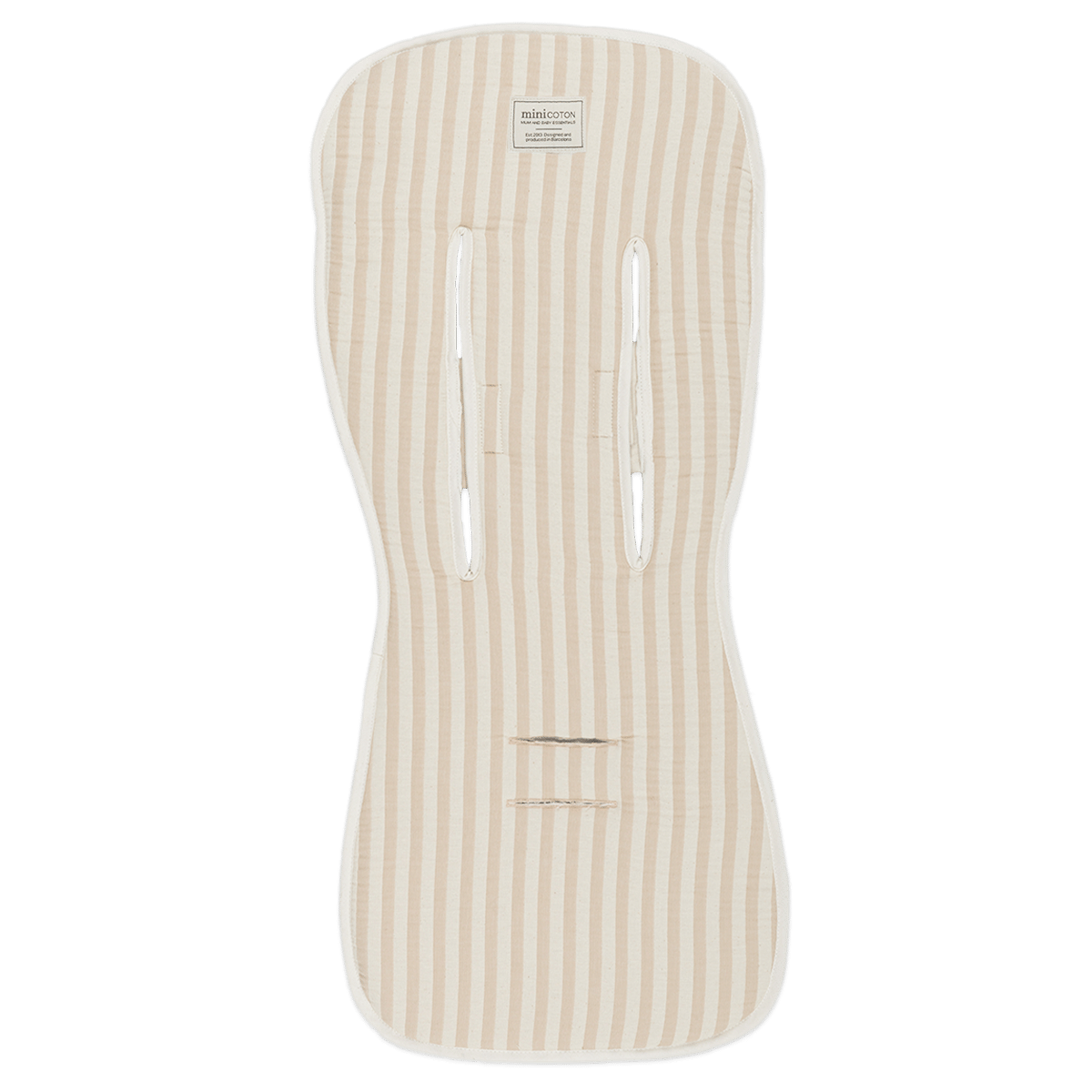 Colchoneta Rayas Nude - Minicoton