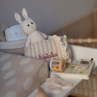 Neceser Rayas Nude Small - Minicoton