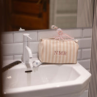 Neceser Rayas Nude Small - Minicoton