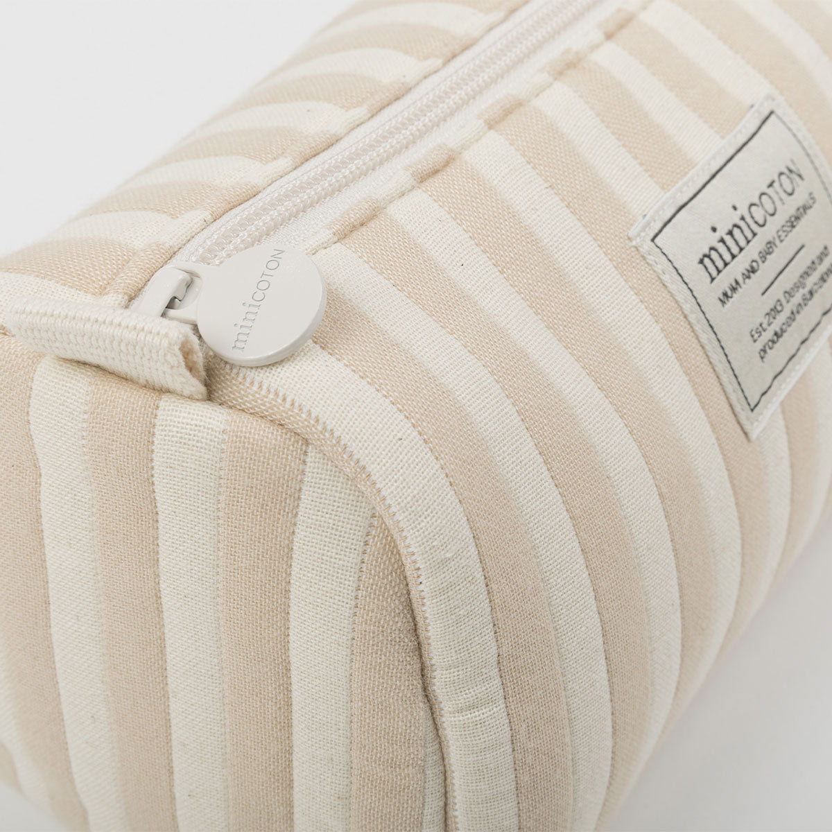 Neceser Rayas Nude Small - Minicoton