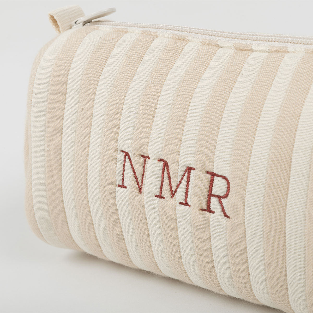 Neceser Rayas Nude Small - Minicoton