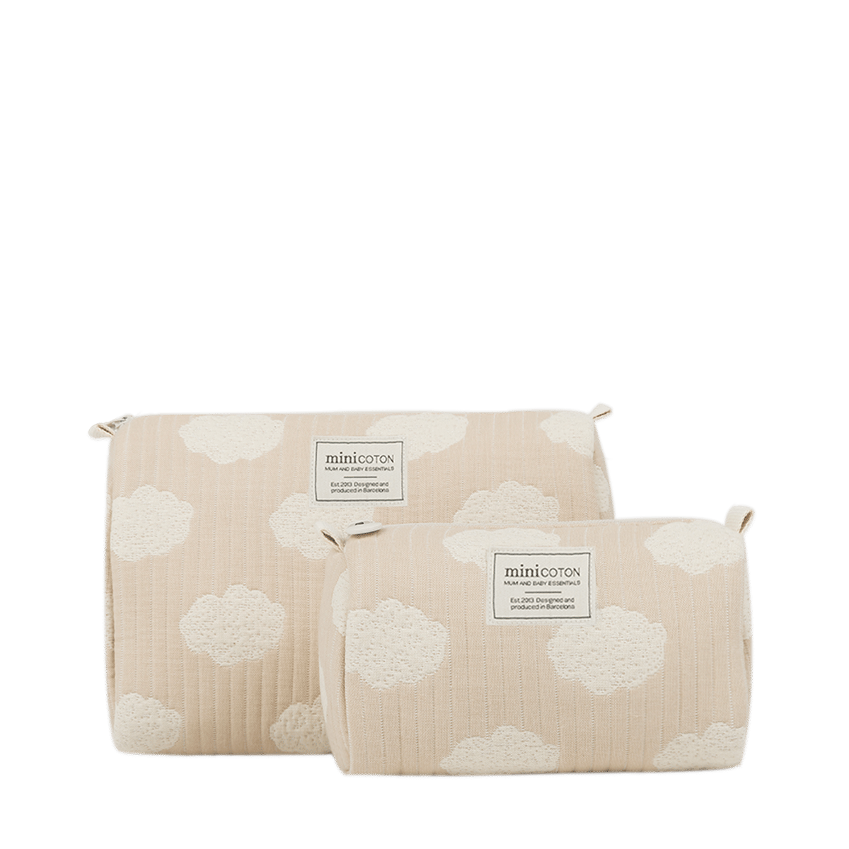 Set Neceser Nubes Nude - Minicoton
