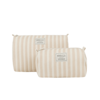 Set Neceser Rayas Nude - Minicoton