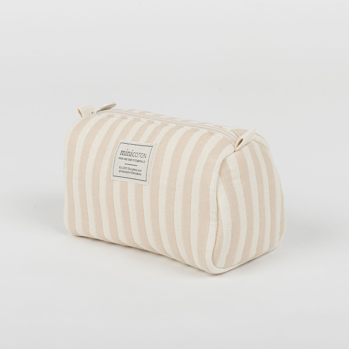 Set Neceser Nubes + Rayas Nude - Minicoton