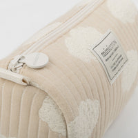 Set Neceser Rayas + Nubes Nude - Minicoton