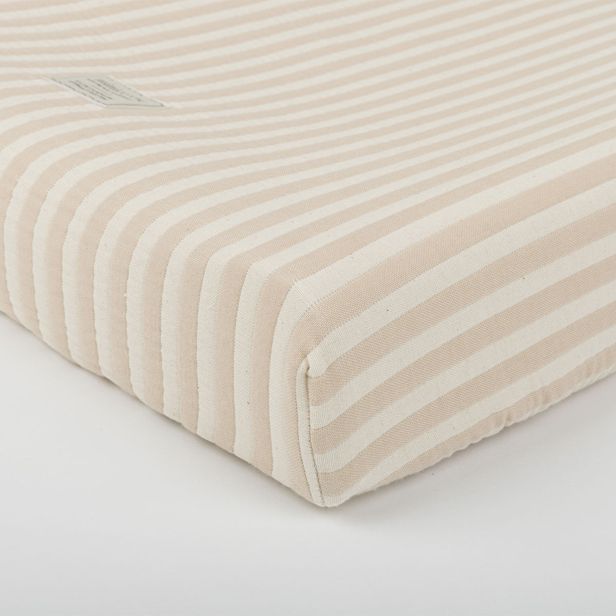 Funda Cambiador Rayas Nude - Minicoton