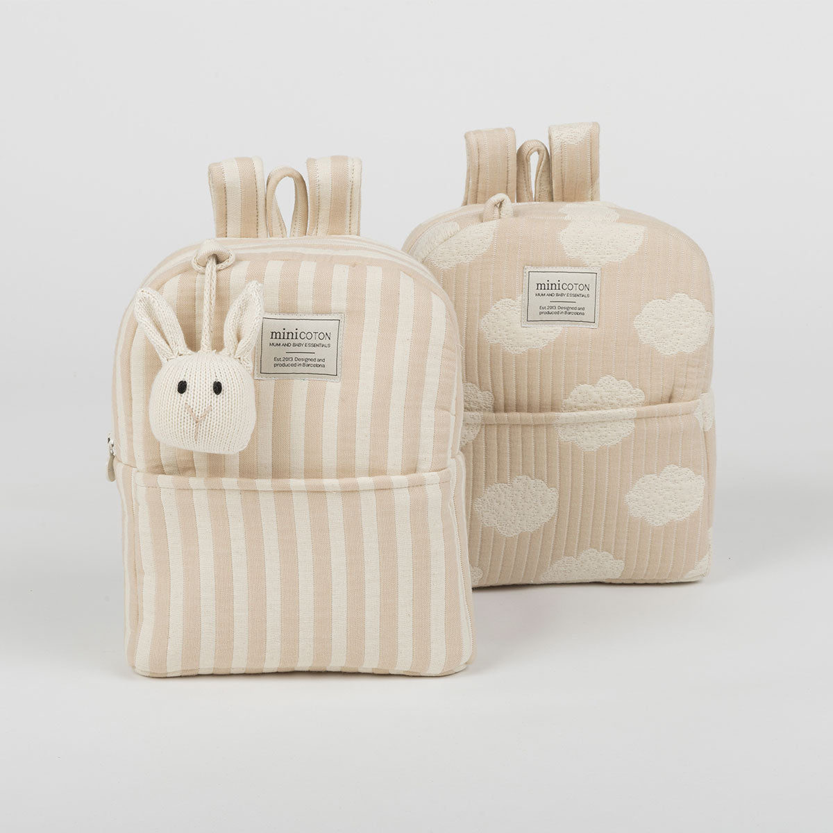 Mochila Nubes Nude - Minicoton
