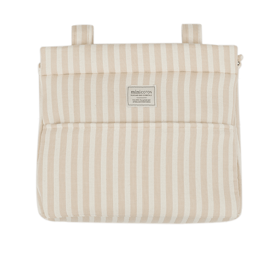 Bolsa Icon Rayas Nude - Minicoton
