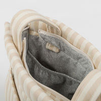 Bolsa Icon Rayas Nude - Minicoton