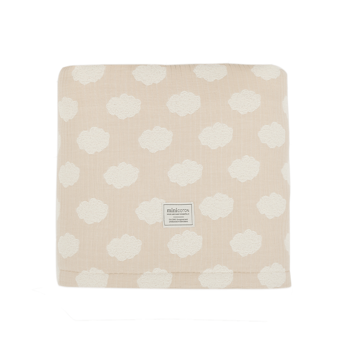 Colcha + Funda Almohada Nubes Nude - Minicoton