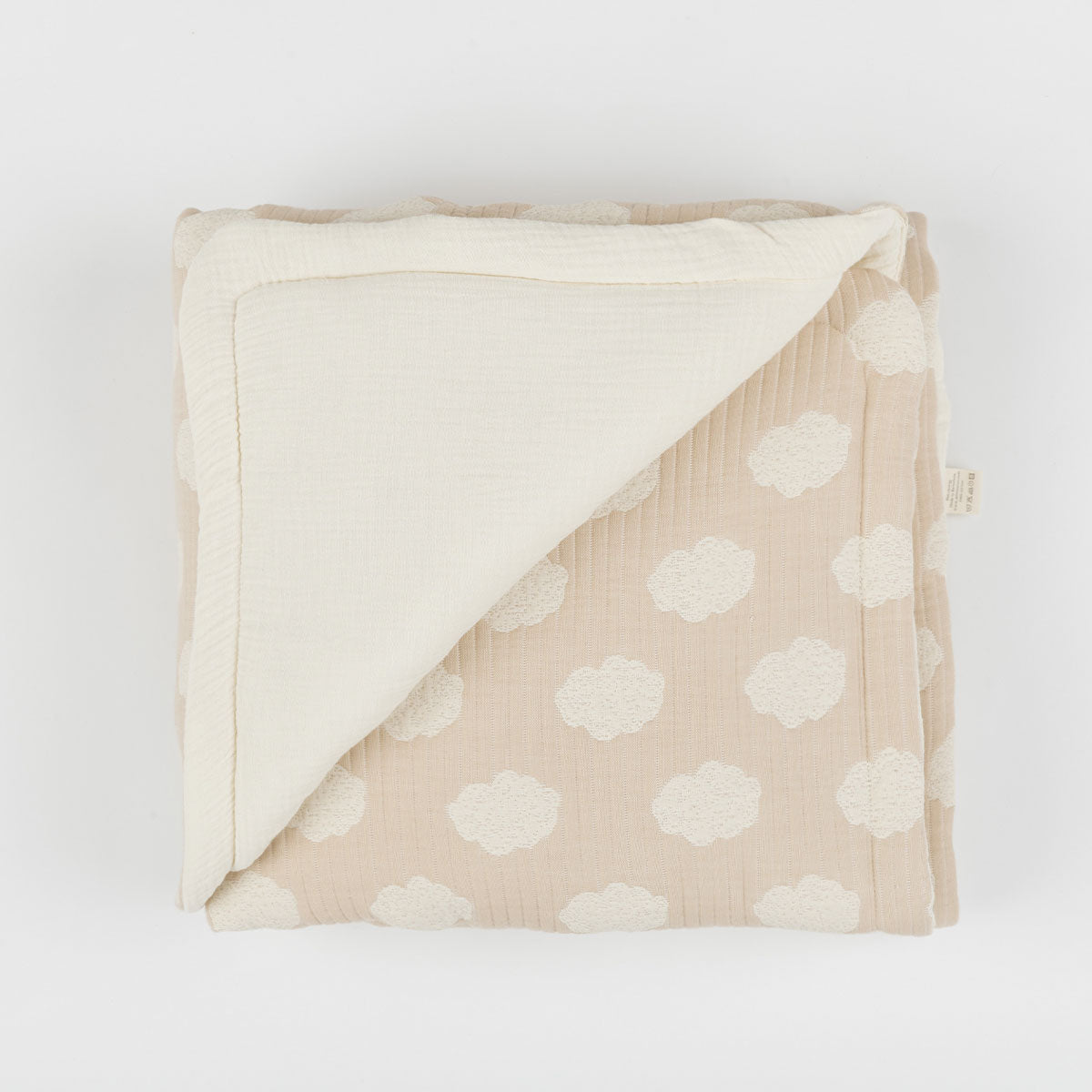 Colcha + Funda Almohada Nubes Nude - Minicoton
