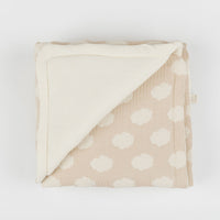 Colcha + Funda Almohada Nubes Nude - Minicoton