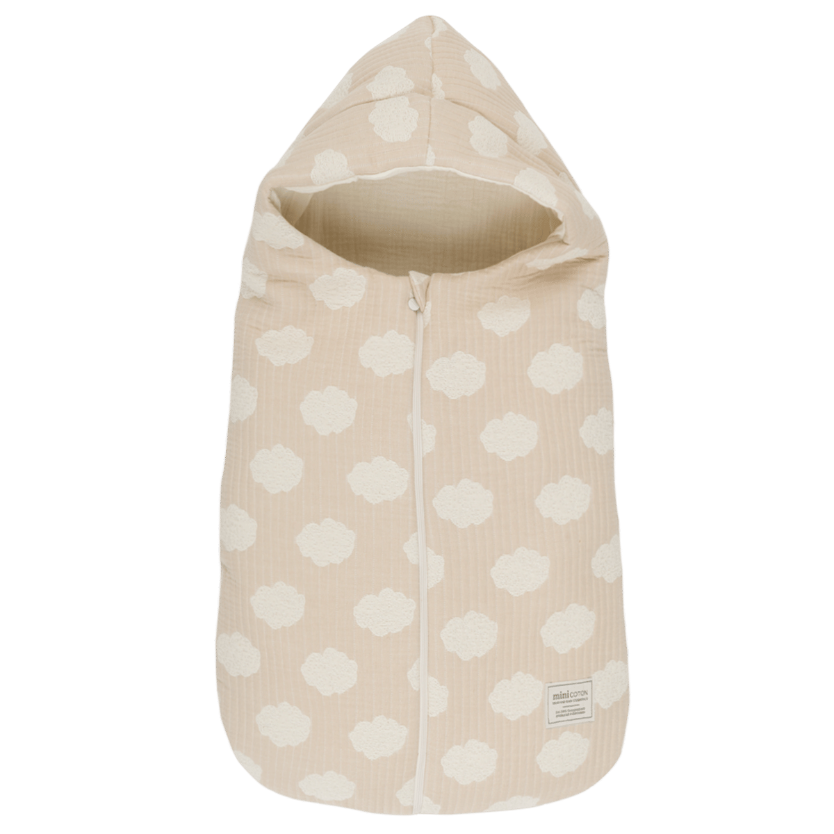 Saco Oval Nubes Nude - entretiempo - Minicoton