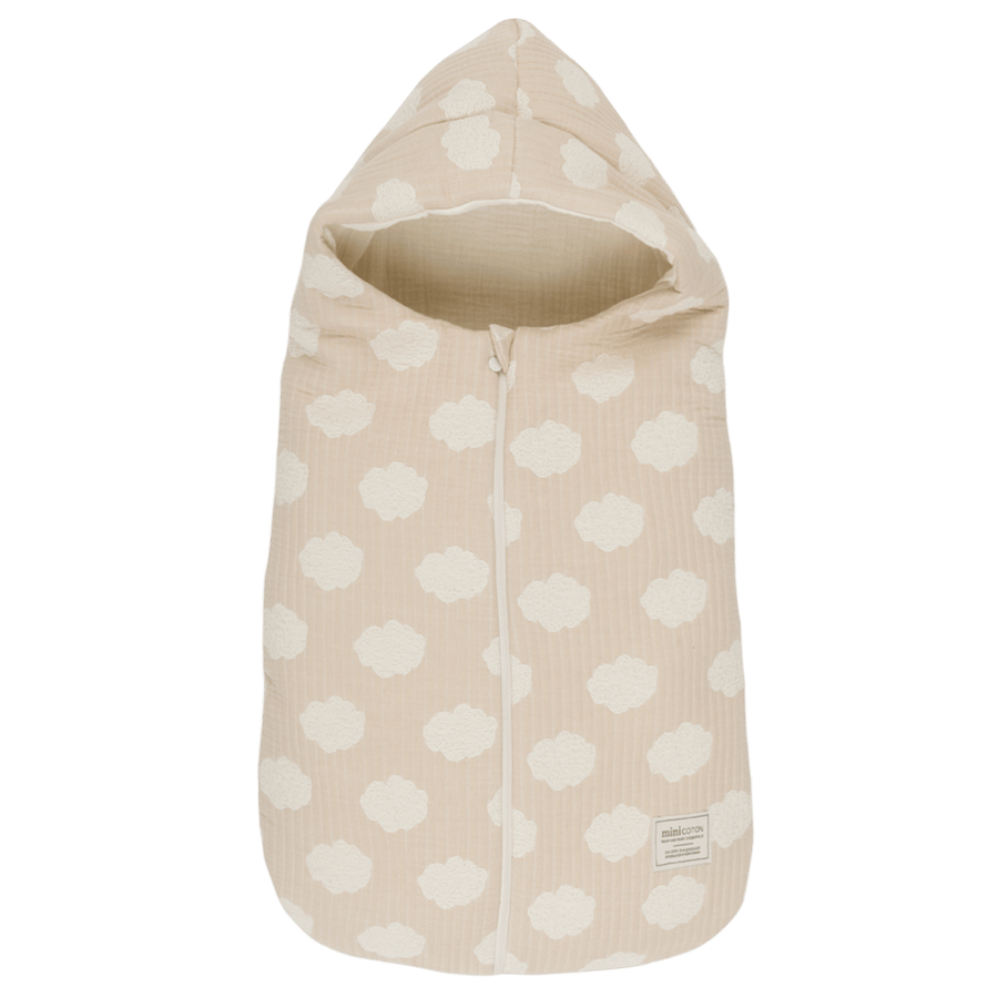 Saco Oval Nubes Nude - entretiempo - Minicoton