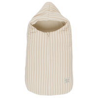 Saco Oval Rayas Nude - entretiempo - Minicoton