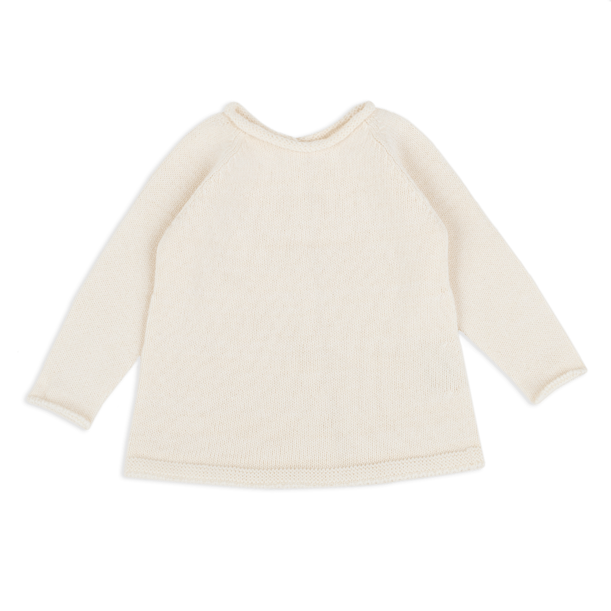 Top Basic Knit Crudo - Minicoton