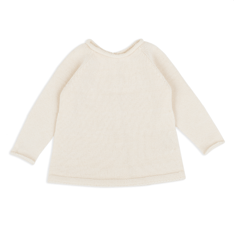Top Basic Knit Crudo - Minicoton