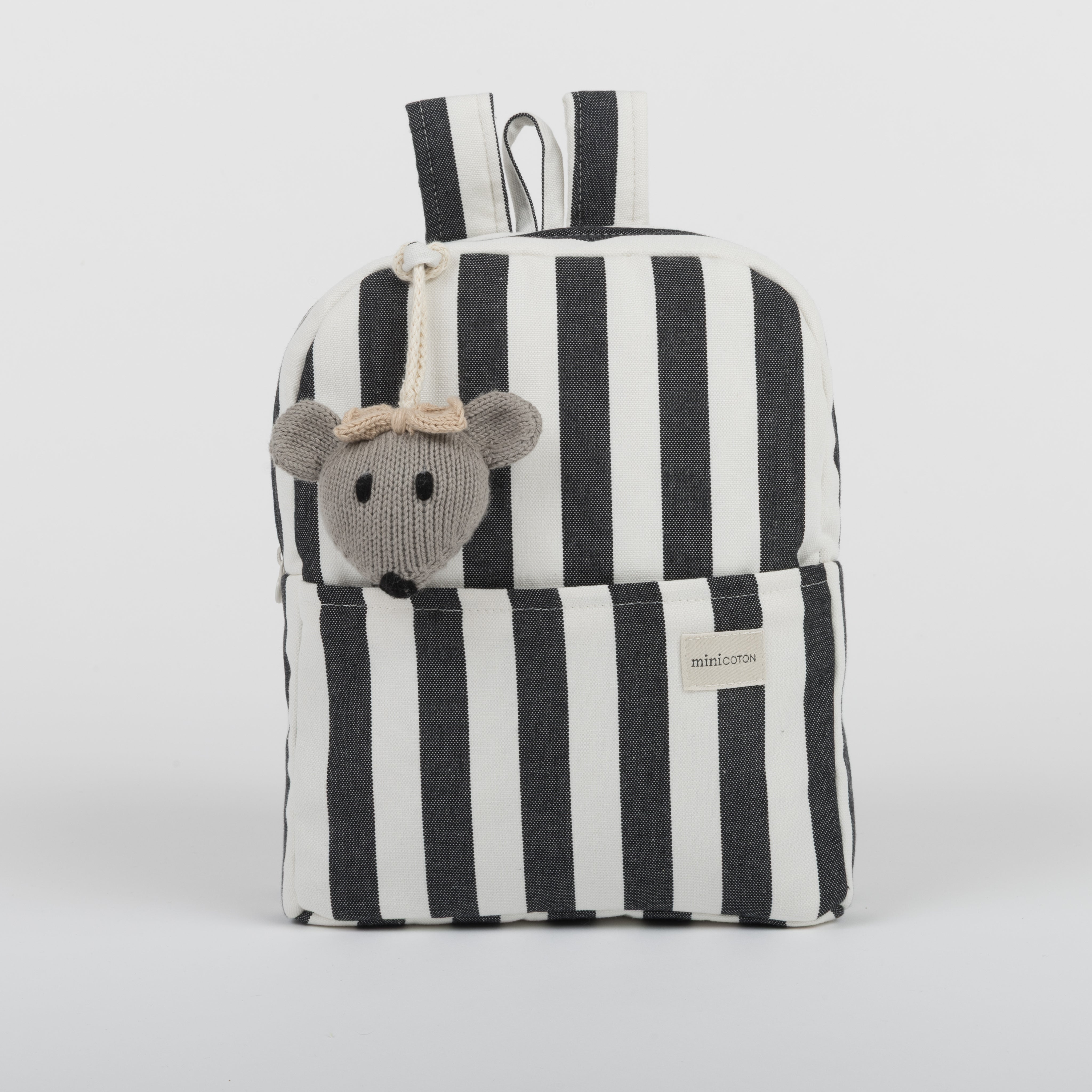 Mochila Black + White - Minicoton