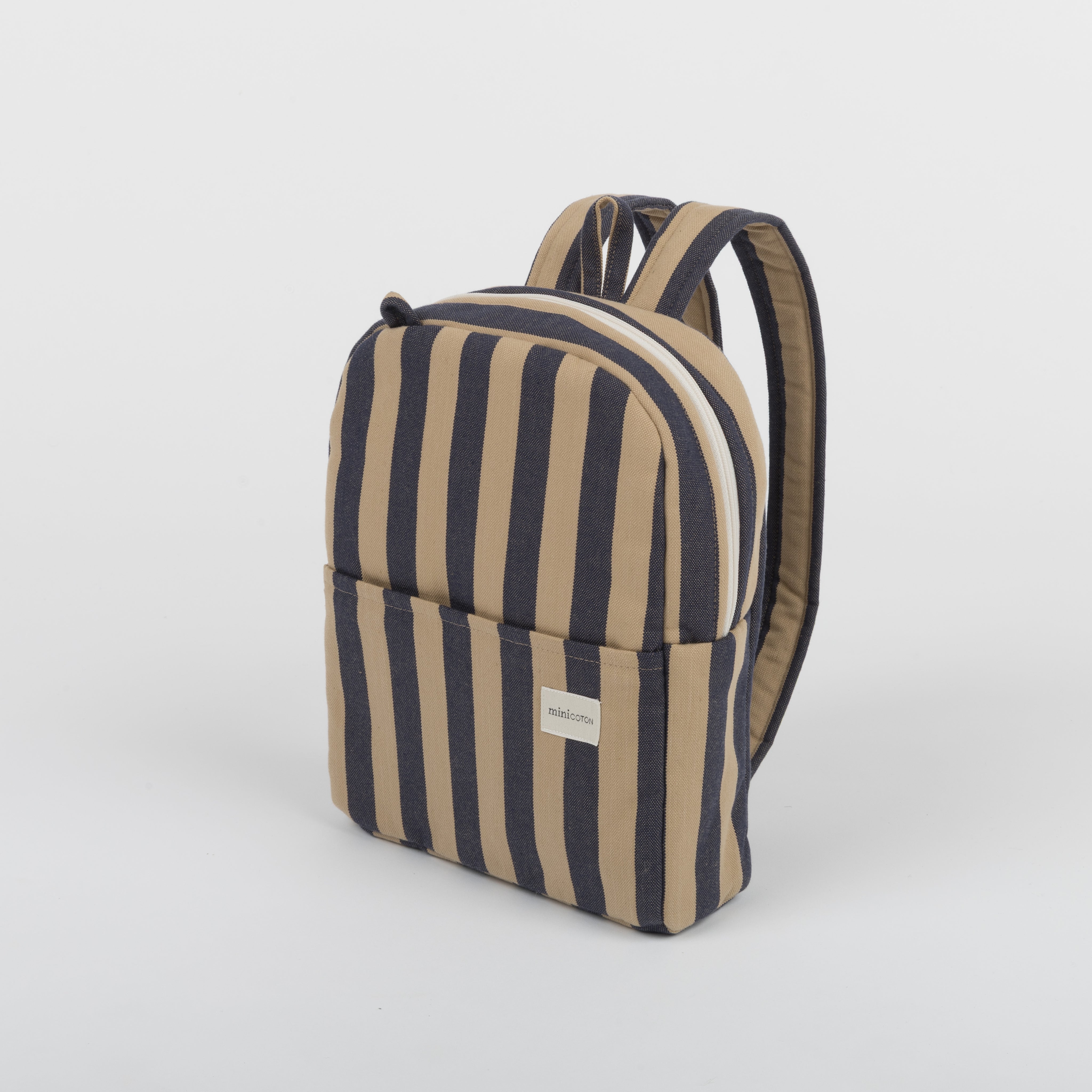 Mochila Navy + Caramel - Minicoton