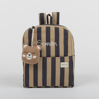 Mochila Navy + Caramel - Minicoton