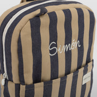 Mochila Navy + Caramel - Minicoton