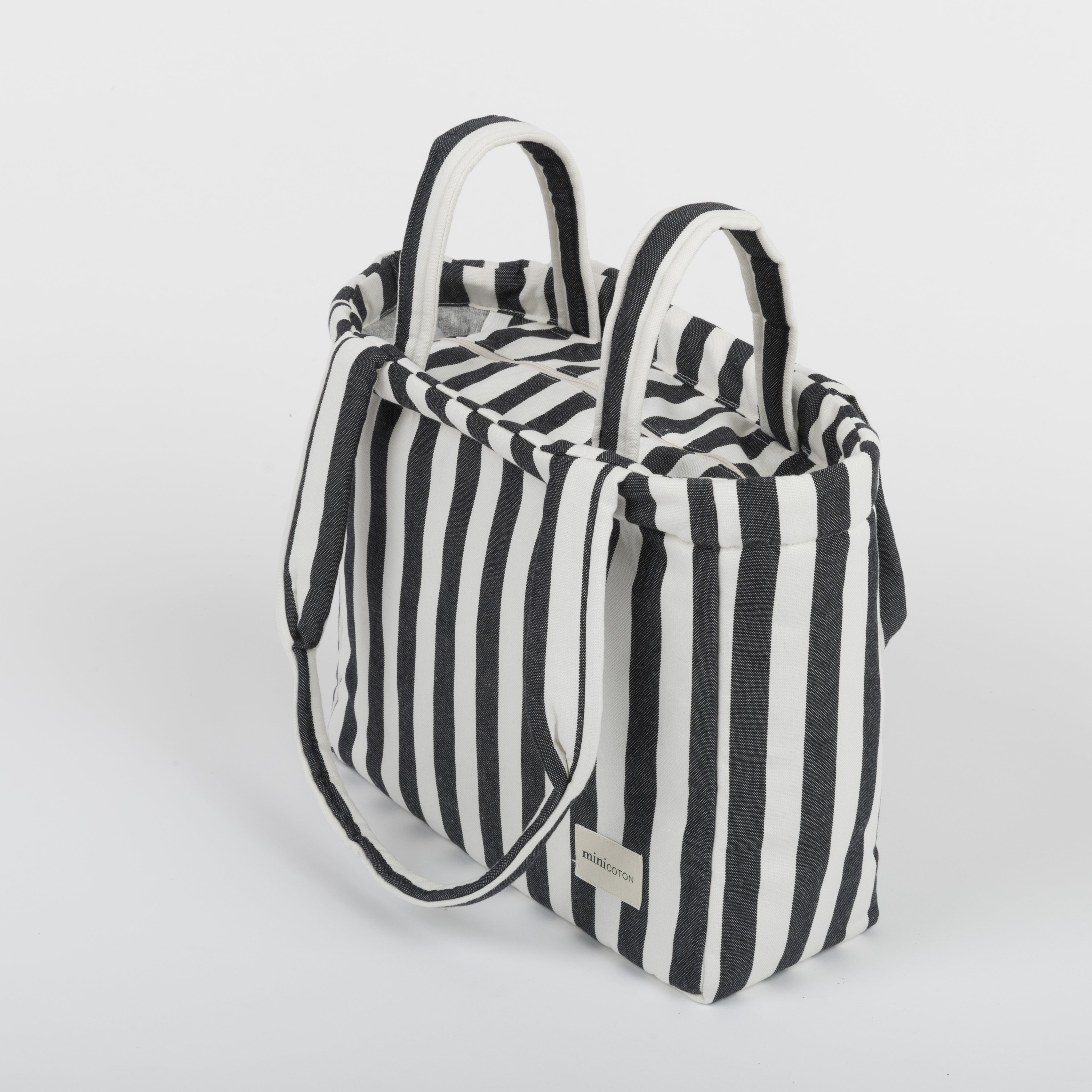 Bolsa Handle Black + White - Minicoton