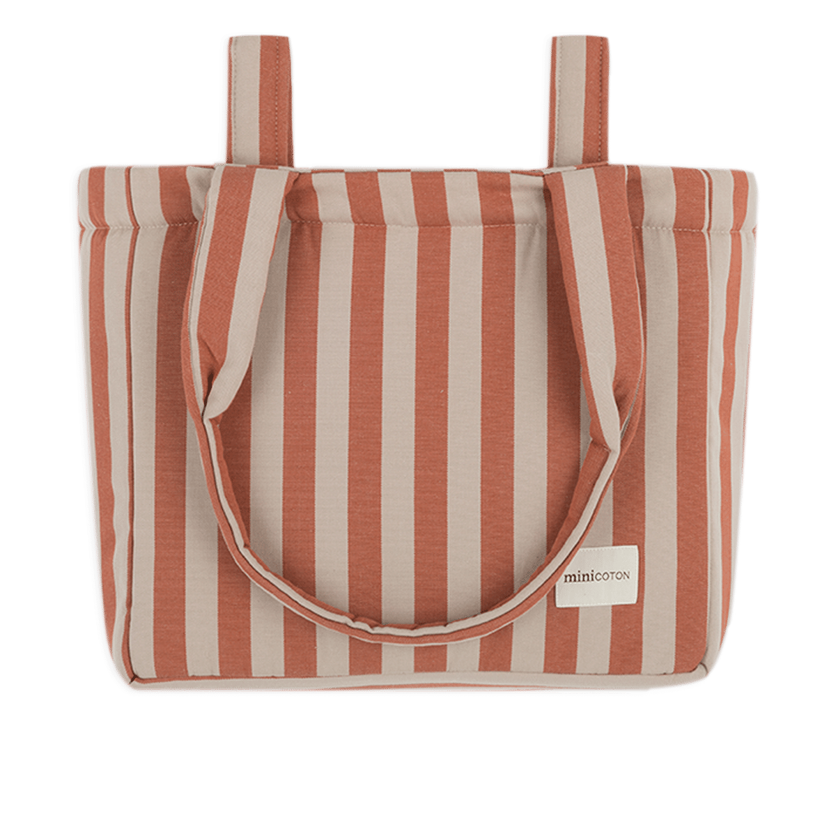 Bolsa Handle Rose + Red - Minicoton