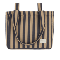 Bolsa Handle Navy + Caramel - Minicoton