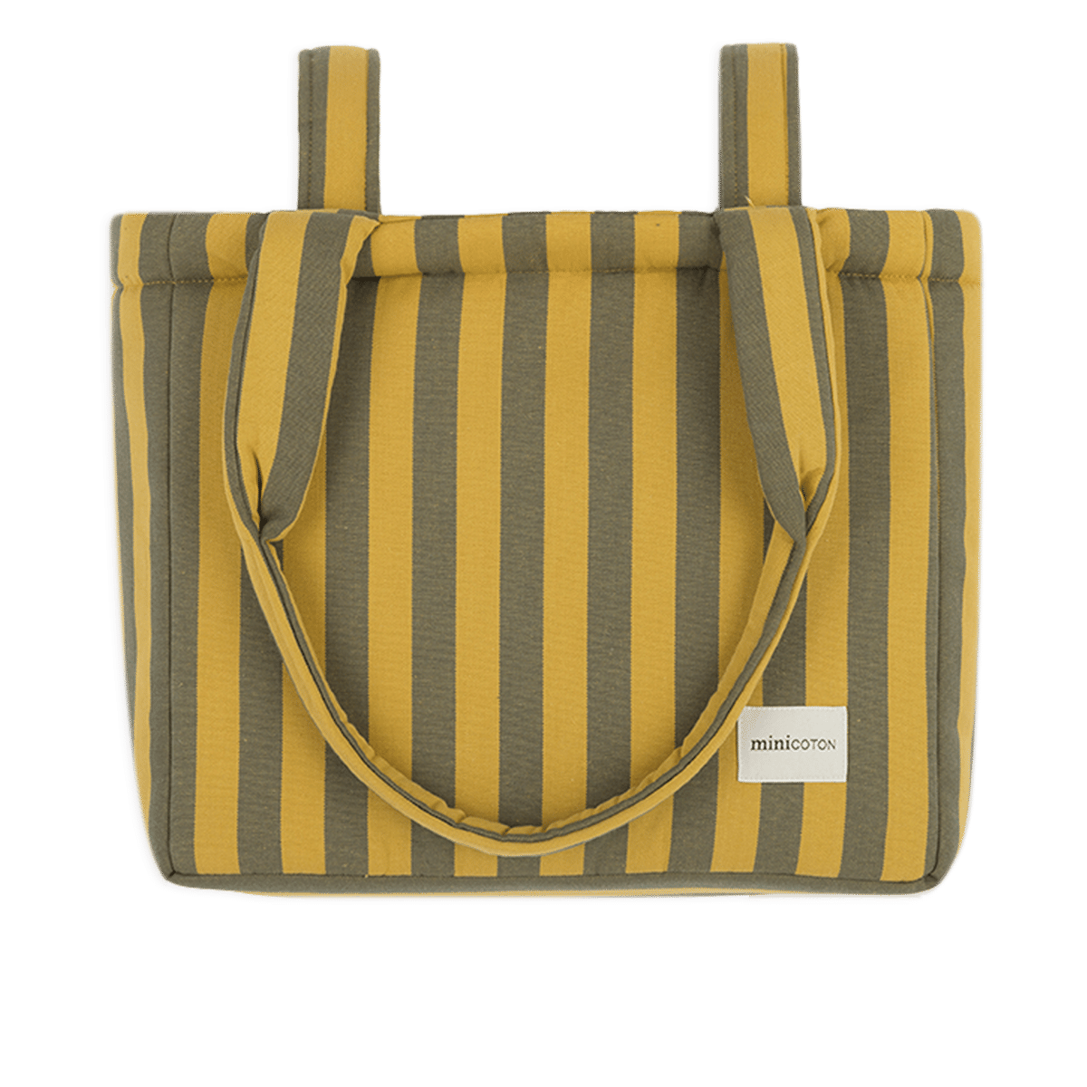 Bolsa Handle Olive + Gold - Minicoton