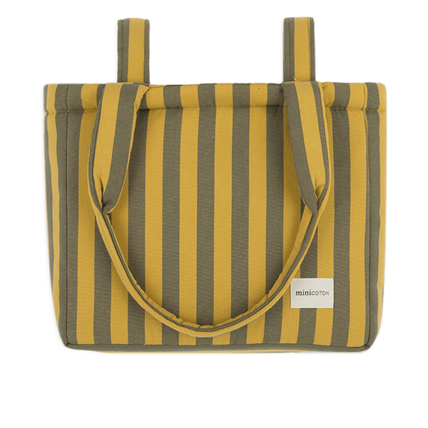 Handle Bag Olive + Gold · Minicoton