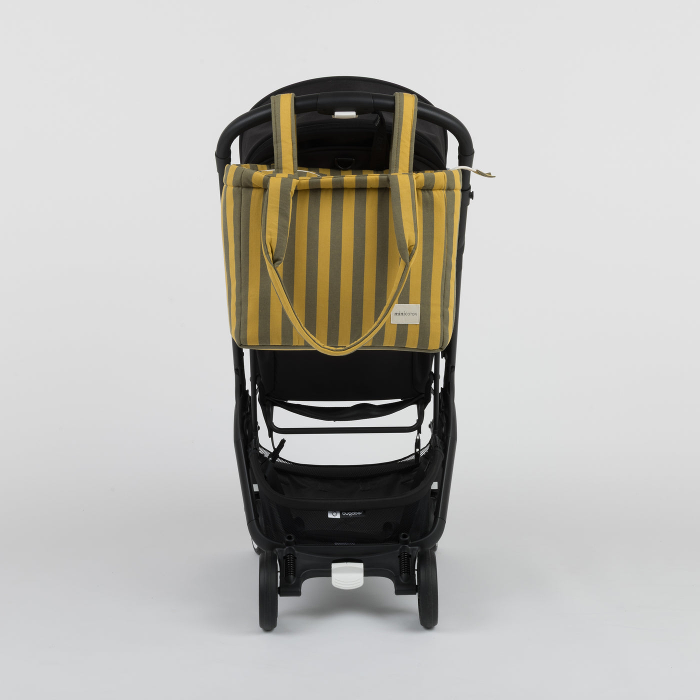 Bolsa Handle Olive + Gold - Minicoton