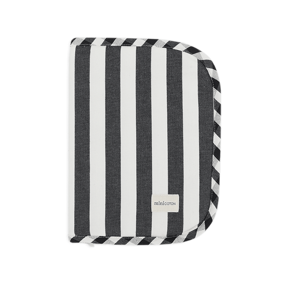 Portadocumentos Zippy Black + White - Minicoton